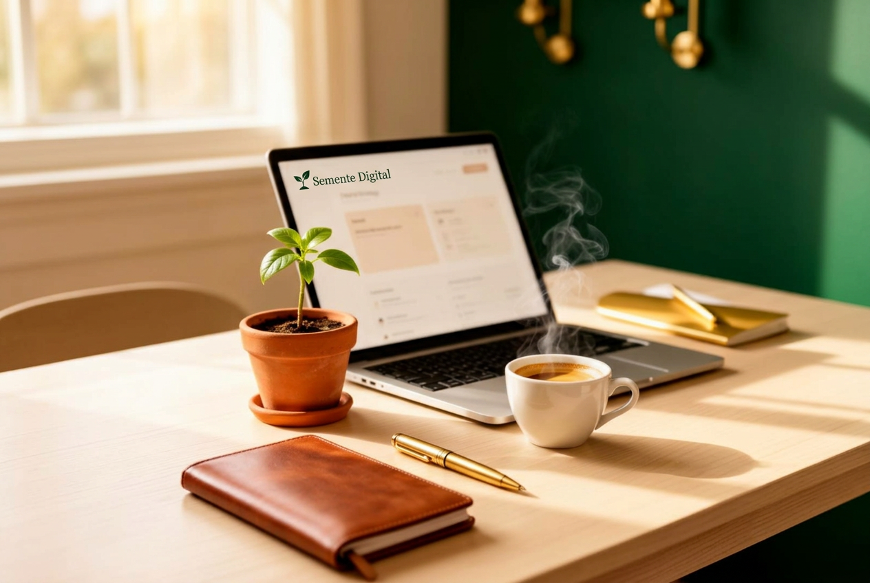 Semente Digital — Presença digital estratégica para pequenos negócios. Plante hoje. Colha amanhã.